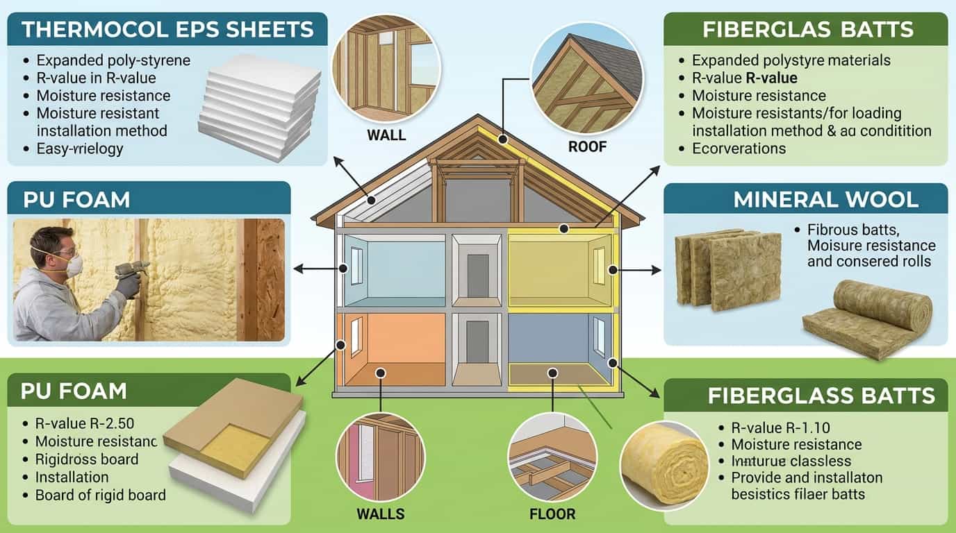 Which Insulation Do You Actually Need? A Room-by-Room Decision Guide for Pakistan