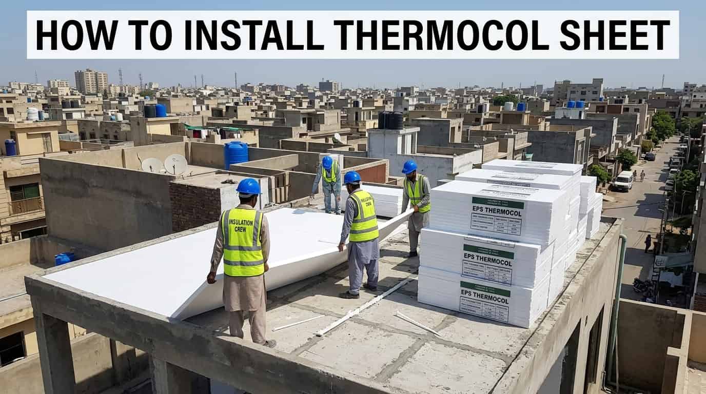 How to Install Thermocol Sheet on Your Roof, Step-by-Step Guide