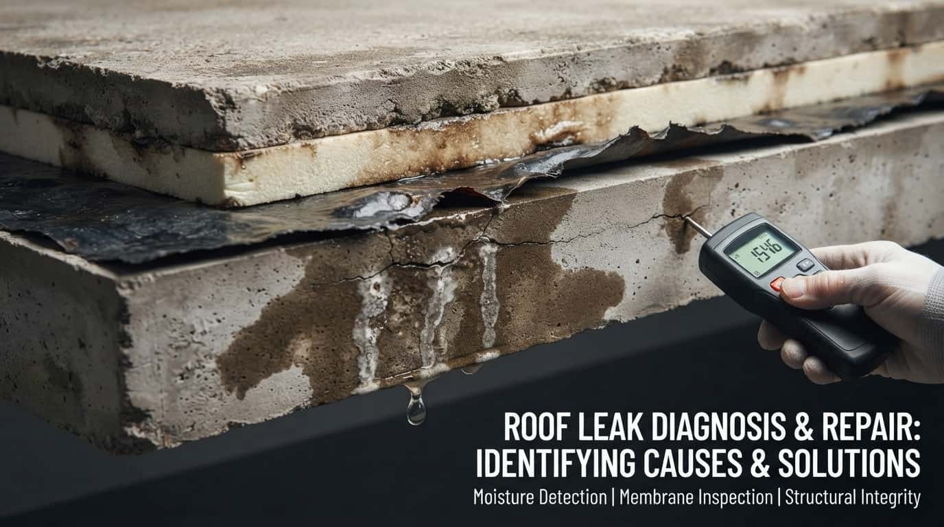 How to Diagnose and Fix a Roof Leak Before Monsoon Hits