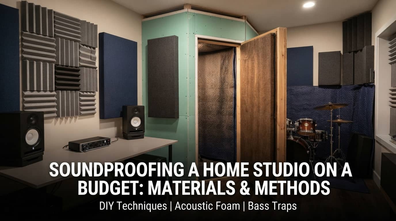 How to Soundproof a Home Studio in Pakistan on a Budget